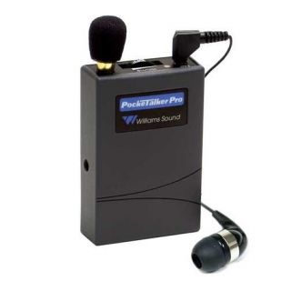POCKET TALKER PRO AMPLIFIED LISTENING SYSTEM W/MINI ISOLATION EARBUD 
