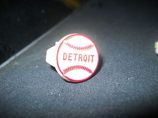 vintage 1960 s detroit tigers plastic gumball ring time left