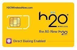 Newly listed Prepaid H20 Wireless Sim/Micro Sim Card w/ Your Own Area 