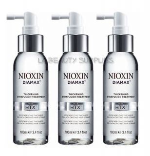 Genuine NIOXIN DIAMAX HTX Treatment GET THICKER HAIR 3.38 oz 100ml