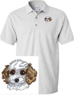 COCKAPOO PUPPY DOG & CAT SHIRT SPORTS GOLF EMBROIDERED EMBROIDERY POLO 