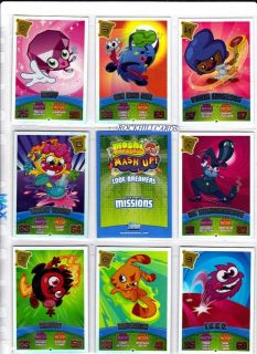 MOSHI MONSTERS SERIES 3 CODE BREAKERS PICK YOUR OWN RAINBOW FOIL CARD 