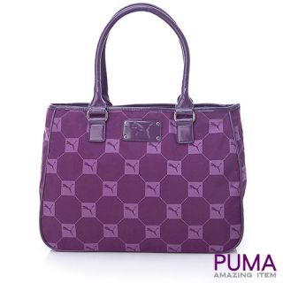 bn puma melrose shoulder hand bag tote purple from taiwan