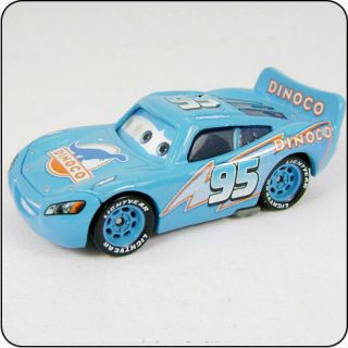   Mattel Disney Pixar Cars Blue Dinoco Lightning Mcqueen 155 Diecast Car