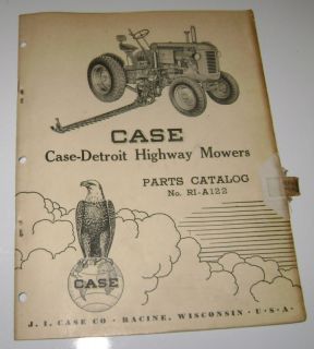 case detroit highway mower parts catalog v vi tractor  12 