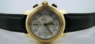 Baume & Mercier Capeland Solid 18kt Yellow Gold Automatic Chronograph 
