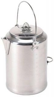 Brand New Stansport Aluminum 20 Cup Percolator Coffee Pot