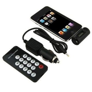 newly listed fm transmitter with car charger remote for iphone