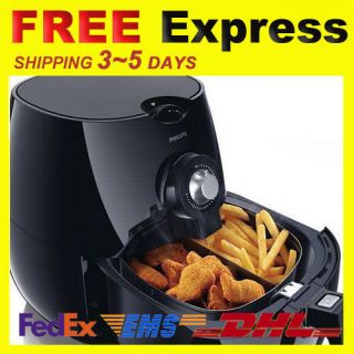   Viva Collection Airfryer Low fat fryer Multicooker Black HD9220/20