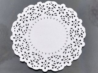   French Cambridge Plate Table Craft Lace Paper Doilies Paper Tag 4.5M