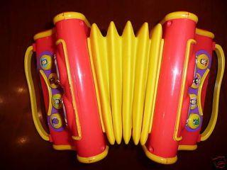 the wiggles musical play along accordion play s 8 songs