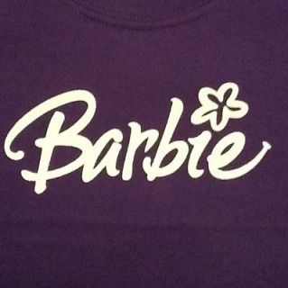 Funny Cute Baby Girl BARBIE Toddler Cotton T Shirts. Size 24 Months 