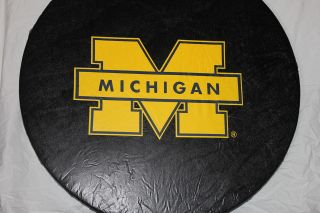 university of michigan wolverines logo spare tire cover one day