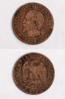 napoleon iii deux centimes 1856  65 99