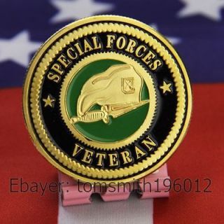 army special forces veteran military challenge coin 720