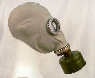 ussr russian military gas mask kit  22