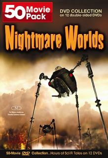 Nightmare Worlds   50 Movie Pack DVD, 2006, 12 Disc Set