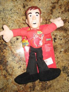   WIGGLES NEW IN BOX MURRAY DOLL vinyl head plush Toy take along