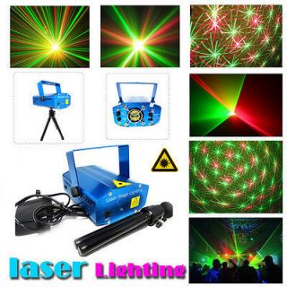 Nice Red/Green Mini Projector DJ Disco Light Stage Laser Lighting 