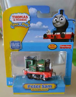 thomas and friends take n play peter sam portable new