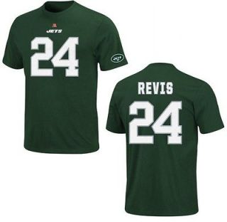 New York Jets Darrelle Revis Eligible Receiver Big and Tall Green 