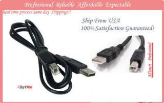 USB Printer Cord Cable For Samsung ML 1630, ML 2851ND New