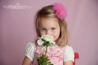 Photography Backdrop Spring Pink 5x9 Background, Photo Prop, Wrinkle 