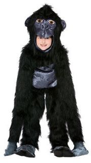 kids realistic gorilla halloween costume 7 10 one day shipping
