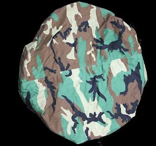camouflage field pack backpack ruck cover woodland new time left