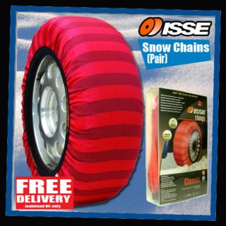 ISSE WINTER SNOW ICE TYRE SOCKS TEXTILE CLASSIC COVER 285/40R17