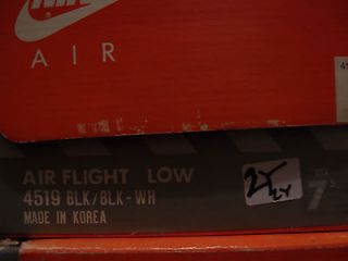 Nike Vintage OG DS Air Flight Low; Pippen Barkley Max 180 Jordan 3 