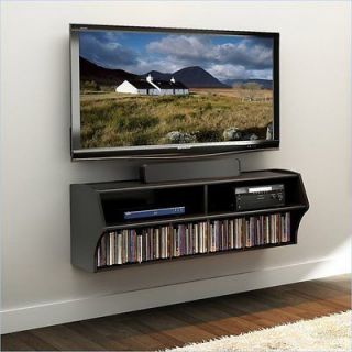   Mounted Plasma TV /AV   LCD TV Console in Black Finish TV Stand NEW