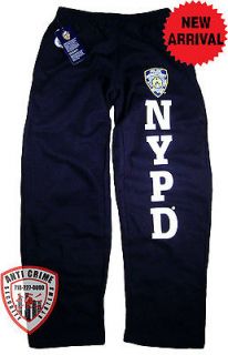 NYPD POLICE CLOTHING APPAREL GEAR SWEAT PANTS HOODIE T SHIRT BLUE X 