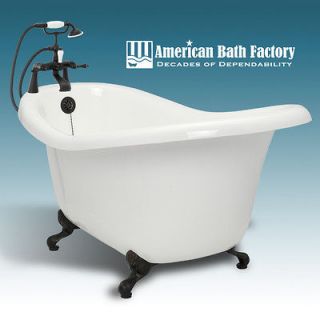 60 Claw Foot Tub Bathtub Old World Bronze Bathroom American Bath 