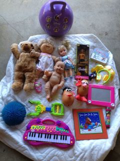   of Toys for Girls Barbie, Cabbage Patch, Keyboard, Potato Heads & More