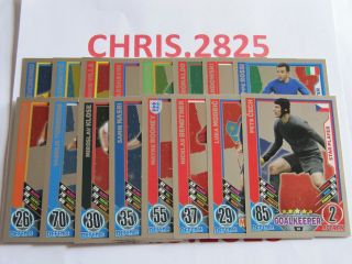 MATCH ATTAX ENGLAND EURO 2012 STAR PLAYER (PICK YOUR OWN) FREE P&P