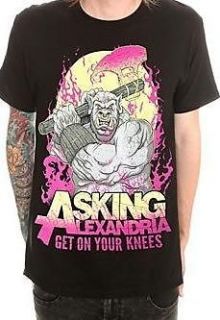 asking alexandria ogre t shirt metal new s m l xl authentic