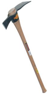 Seymour 13101027 Cutter Mattock with 36 Hickory Handle and 5 lb Head