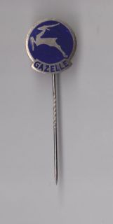 vintage gazelle bicycle pin badge speldje anstecknadel 