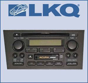 00 2000 01 2001 Acura TL Cassette Single Disc CD Player Radio OEM LKQ