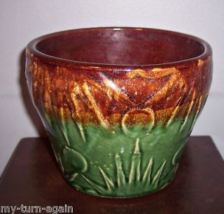 robinson ransbottom rrp pottery majolica jardiniere  55