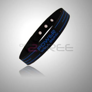 New Power Titanium Sports 2000 Ionics Wristband Bracelet Balance 6 