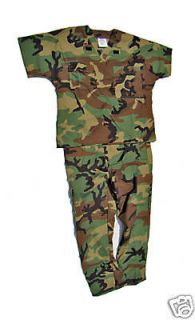 large new bdu forest camo military scrub set by gocurda  25 