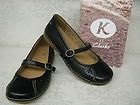 by clarks elana page black leather flat casual bar