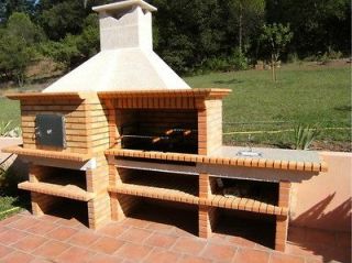   Wood Grill Barbecue includes a Wood fired Pizza OVEN   From Portugal