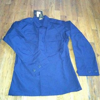 Propper Womens Tactical Long Sleeve Shirt Navy Blue Xs BDU Police EMS 