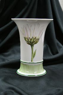 villeroy boch trumpet daisy porcelain vase 7 ex cond time