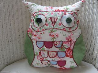 Owl Cushion Kit Cath Kidston Fabric & pattern included  New  Craft 