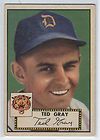 1952 topps 86 ted gray tigers vgex  $ 15 50  
