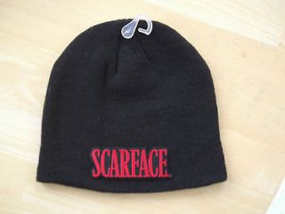 scarface movie al pacino logo beanie skull cap winter hat